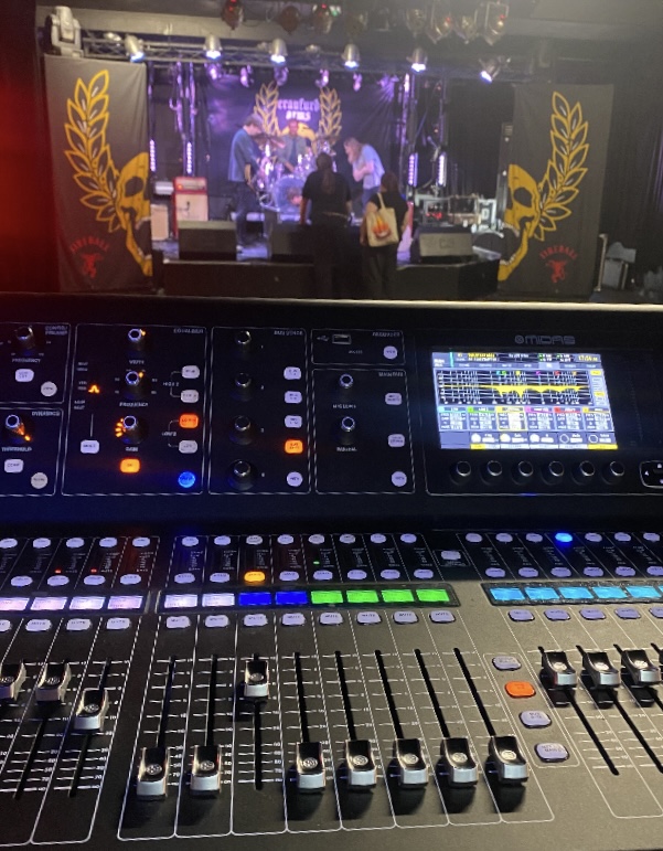 Sound Desk at the Craufurd Arms in Milton Keynes